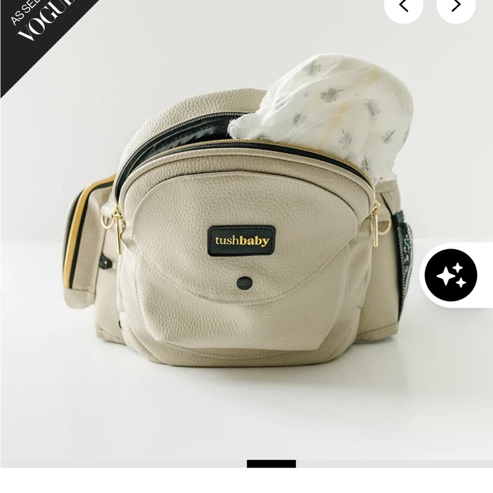 TushBaby Strapless Baby Hipseat